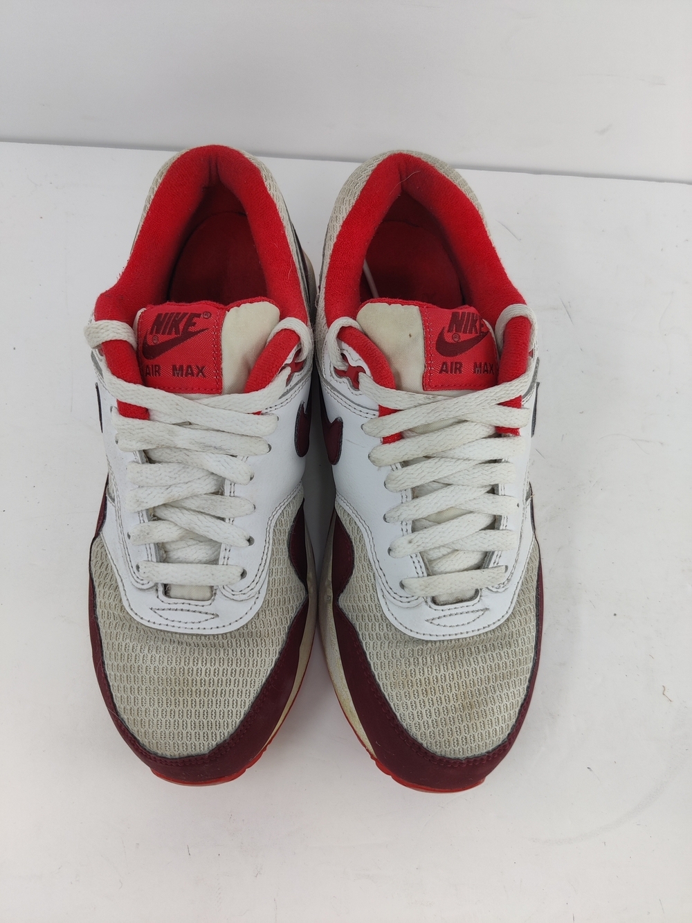 Nike Women’s Air Max 1 Essential Action Sneakers Red Women's Sz US 7.5 - Picture 7 of 14